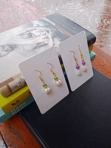 Two Pair Of Earrings