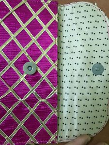 Pink &amp; Gold Pouch