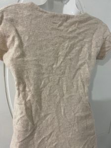 Knitted Winter Cream Top