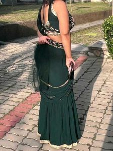 Elegant Green Lehenga