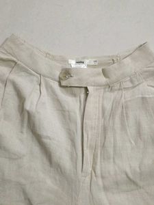 Cream Trouser