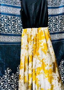 Vintage Floral Maxi Dress