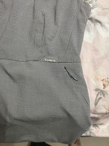 Van Heusen formal A line Grey dress