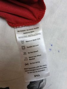 Red Lace-Up Tank Top