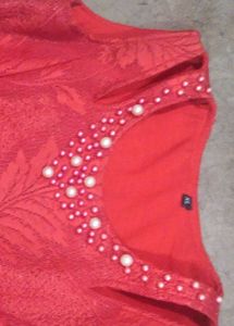 Coral Party Dress