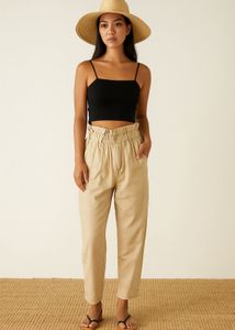 Cinched Waist Trousers