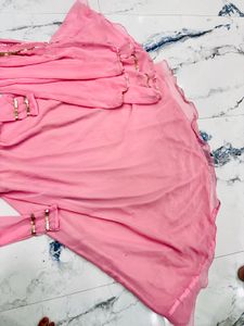 Elegant Pink Anarkali