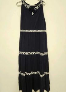 Dress - New × 2 (Beige And Navy Blue)
