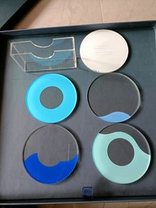 Circular Table Coaster for Tea Cups, Coffee Mugs/B