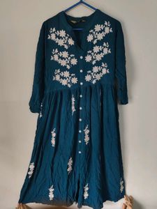 Boho Embroidered Dress