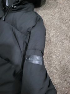 Black Puffer Jacket with Hood