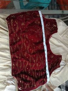 Beige Ruffle Saree