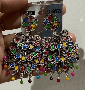Oxidised Earrings