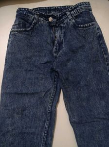 Acid Wash Denim Jeans