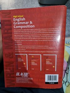 English Grammer And Composition