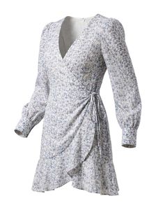 Floral Wrap Dress - Chic &amp; Stylish