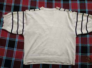 Striped Cardigan Sweater
