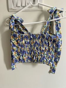 Beach Wear Coord Set - Top And Skirt