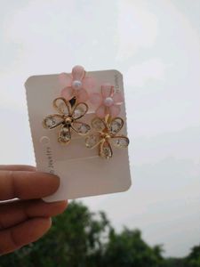 Pink Hair Accessory Set