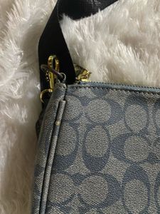 Coach Denim Crossbody Bag