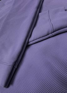 Branded Premium Imported Ribbed Lavender T-shirt