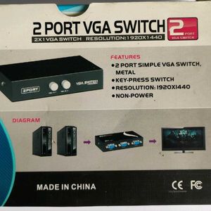 2 Port VGA Switch