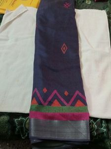 Navy Blue Colour Saree..