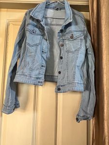Here&amp;Now Blue Denim Jacket- Medium
