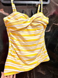 Striped Bikini Top