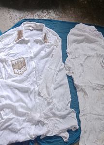 White Embroidered Salwar Kameez Set