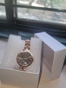 Golden Luxury Watch