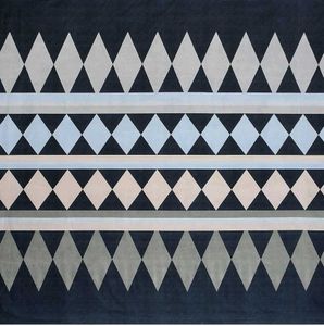 Abstract Print Double Bed Sheet With Pillow Cover