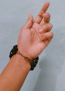 Black Stone Studded Bracelet 🖤
