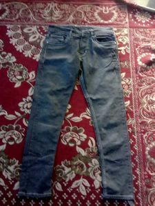 Charcoal denim jeans
