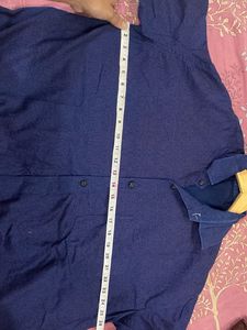 Navy Blue Shirt Men