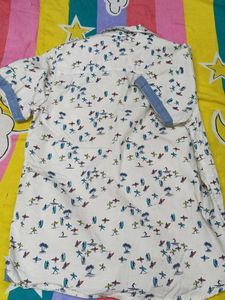 Boys Surf Print Shirt