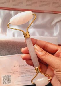 REAL Rose Quartz Facial Roller