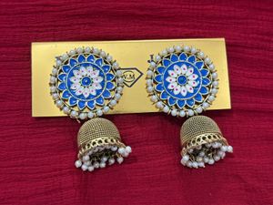 Party Wear Jhumka Earrings Premium