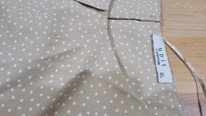 Beige Colour One Piece Dress