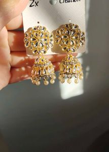 Mangtika And Earrings Ser