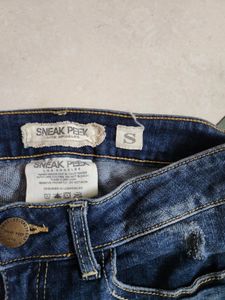 Sneak Peek Distressed Denim