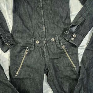 Denim Jumpsuit|dungaree |biker
