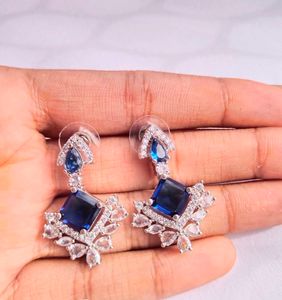 Sparkling American diamond Earrings for party