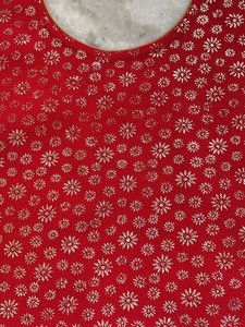 Stretchable Gold Printed Blouse