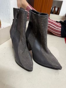 New Grey Boots