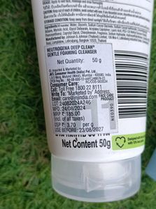 Neutrogena Combo Of Face Cleanser &amp; Sunscreen
