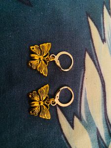Aesthetic Cute Butterfly Earring, Small, Handmade.