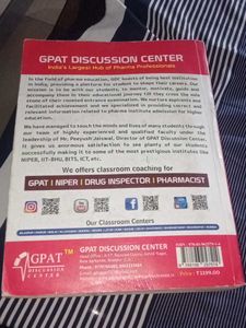GPAT AT YOU FINGERTIPS Theory Book