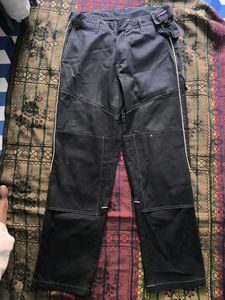 Black Utility Style Pants