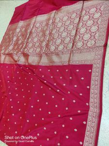 Banarsi Silk Bamber Small Border Light Weight